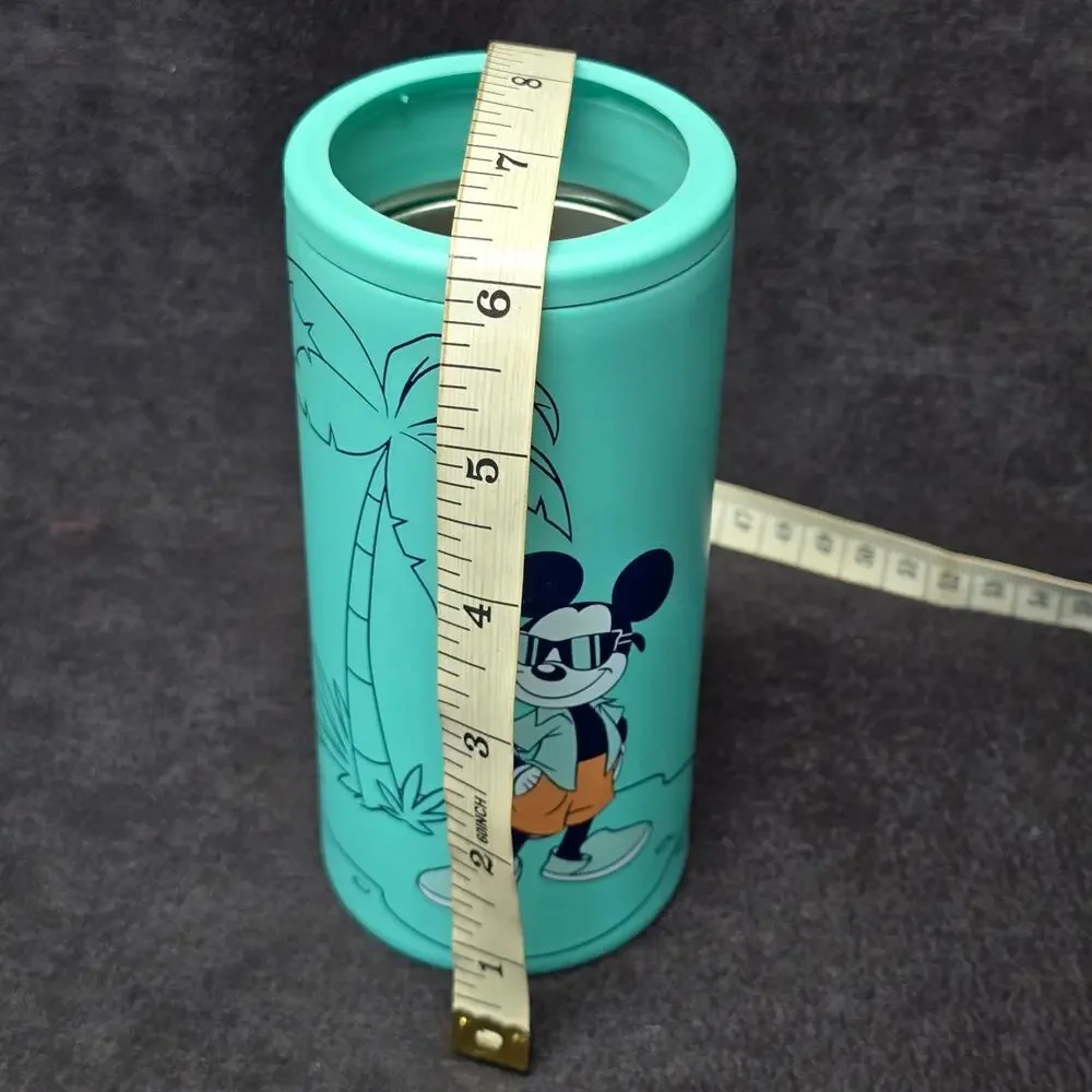 Disney Parks Shades and Sunny Days Mickey Mouse Slim Can Koozie Tumbler